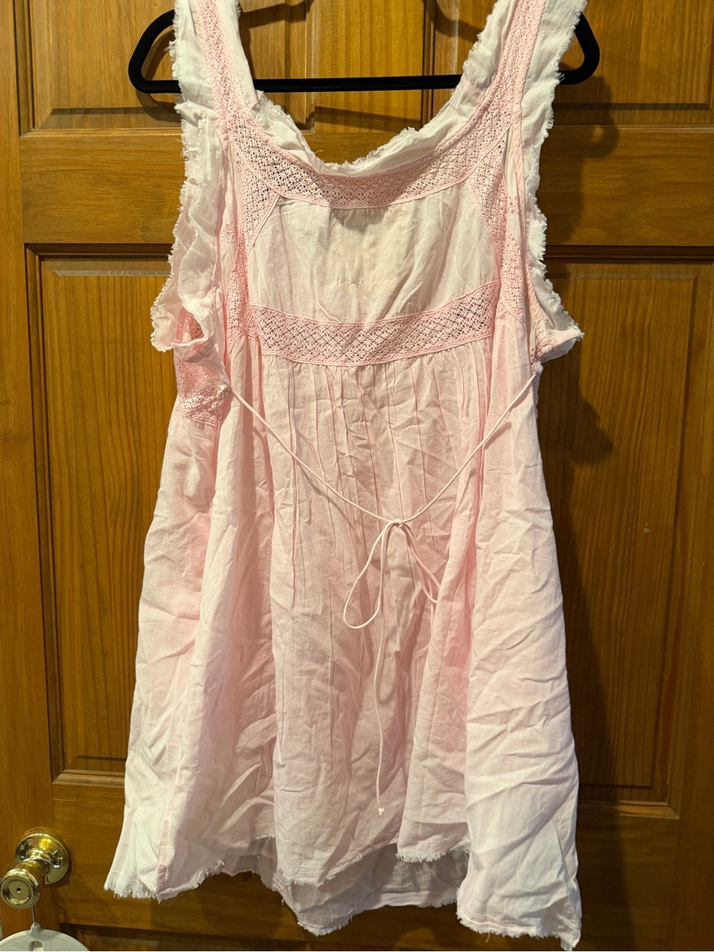 NWT! Osfm A Rare Bird Pink Sleeveless top - Lightweight Cotton - Picture 2 of 7